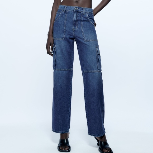 Cargo Jeans | Zara | 6 - Picture 1 of 10